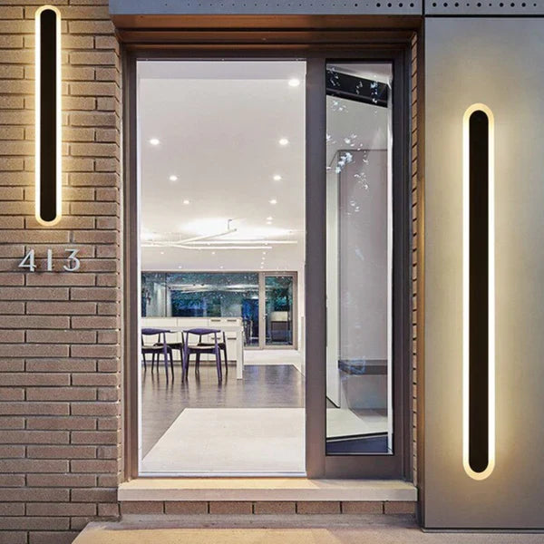 Modern Long LED Wall Sconce – Designer Wall Lighting for Indoor and Outdoor Use