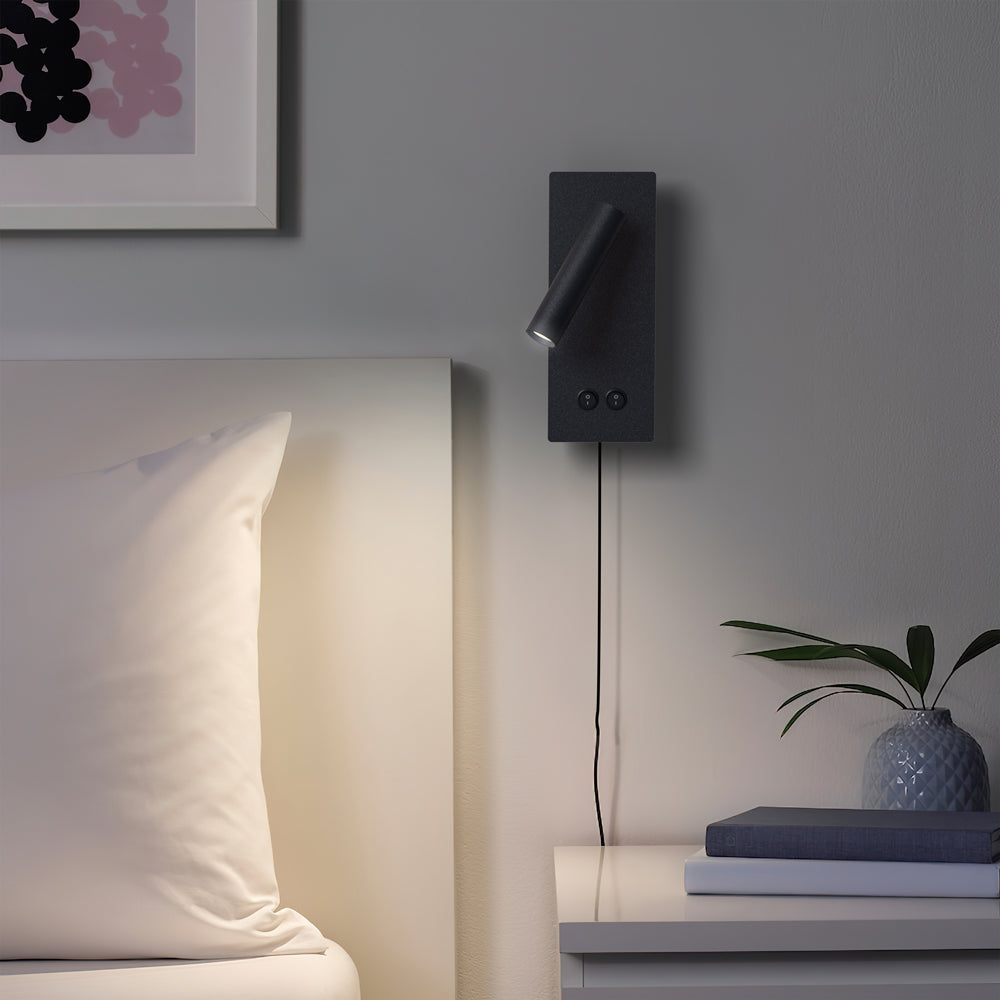 Mullen Bedside Wall Mounted Reading Lamp