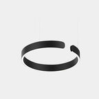 Modern LED Ring Chandelier – Elegant Round Ceiling Lamp