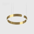 Modern LED Ring Chandelier – Elegant Round Ceiling Lamp