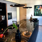 Modern LED Ring Chandelier – Elegant Round Ceiling Lamp