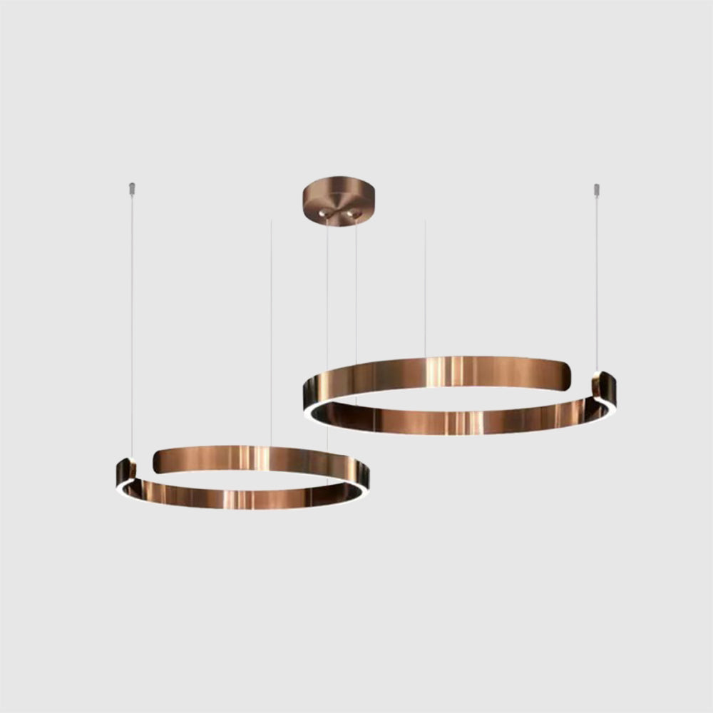 Urel Pendant Light Black/Gold Rose Living Room/Bedroom