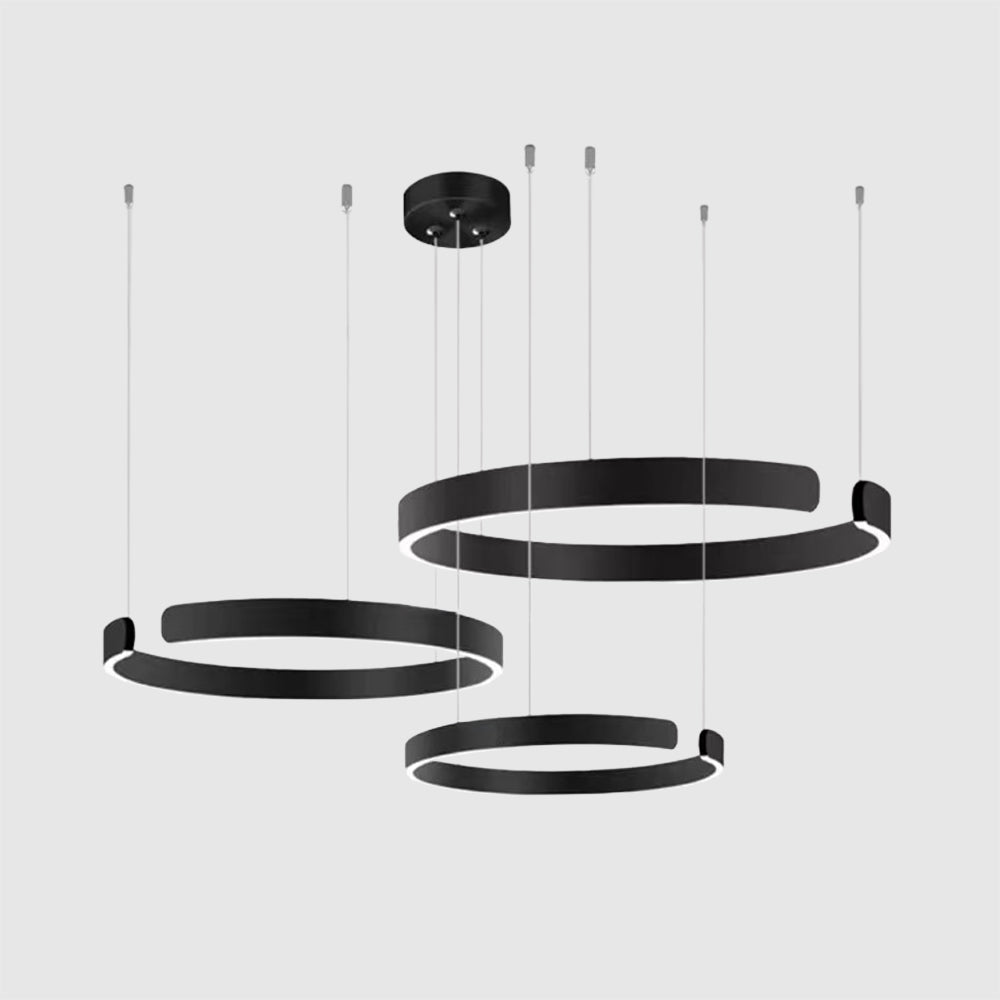 Urel Pendant Light Black/Gold Rose Living Room/Bedroom