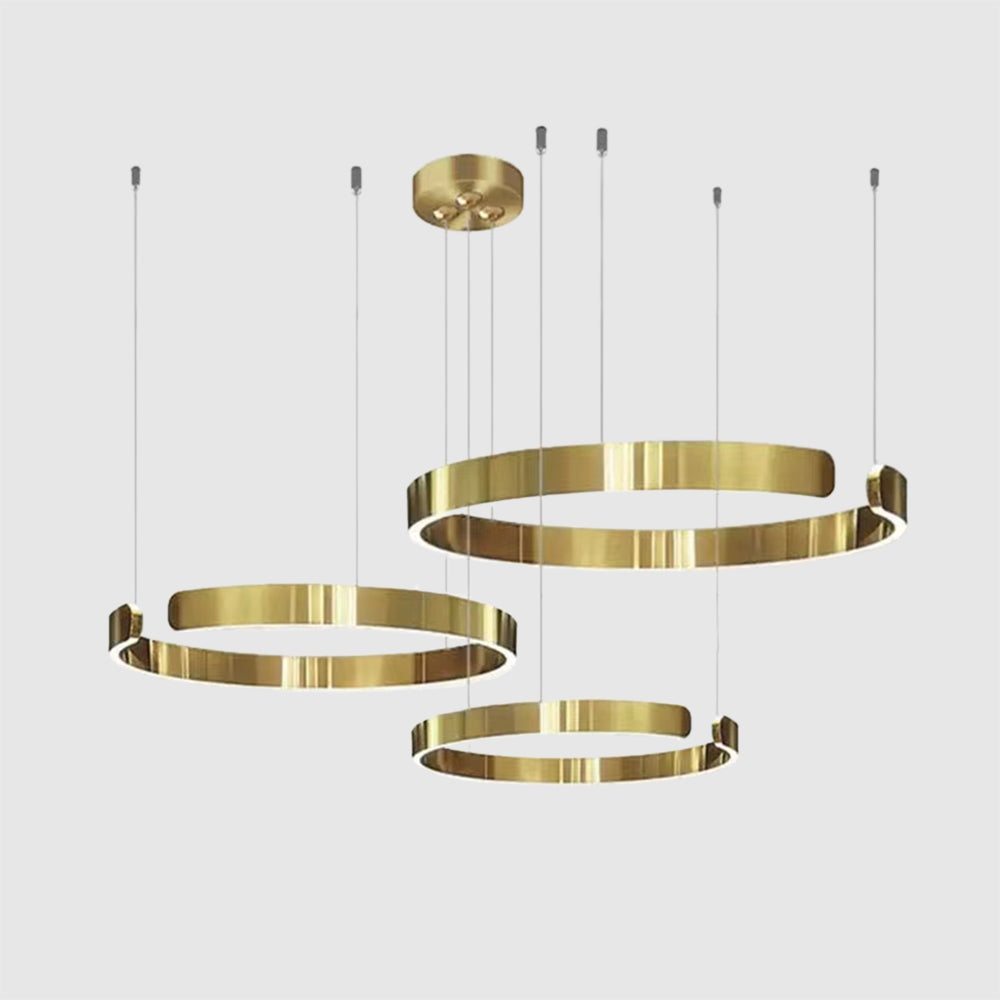 Urel Pendant Light Black/Gold Rose Living Room/Bedroom