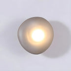 Baldur Colored Pebble Glass Wall Lamp