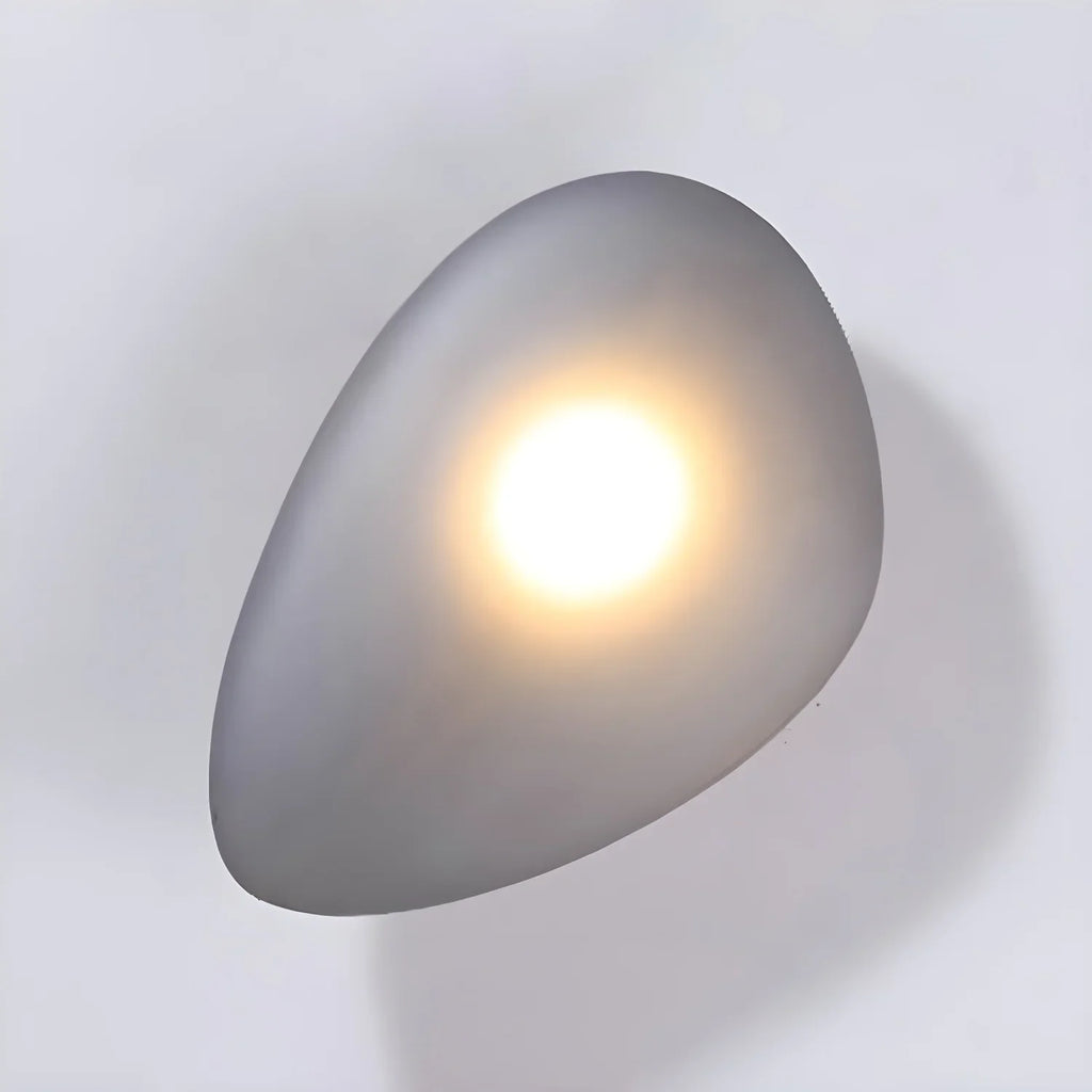 Baldur Colored Pebble Glass Wall Lamp
