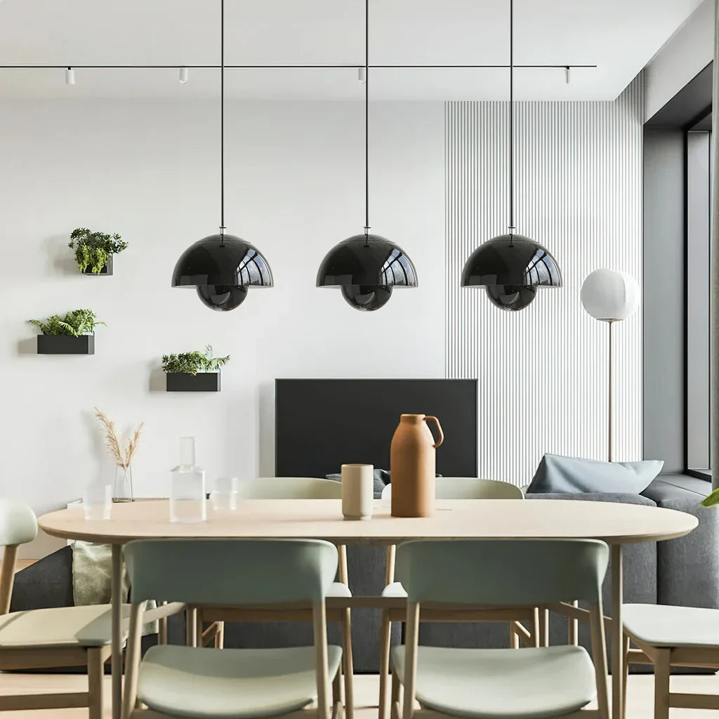 Ymir Nordic Bud Metal Pendant Light