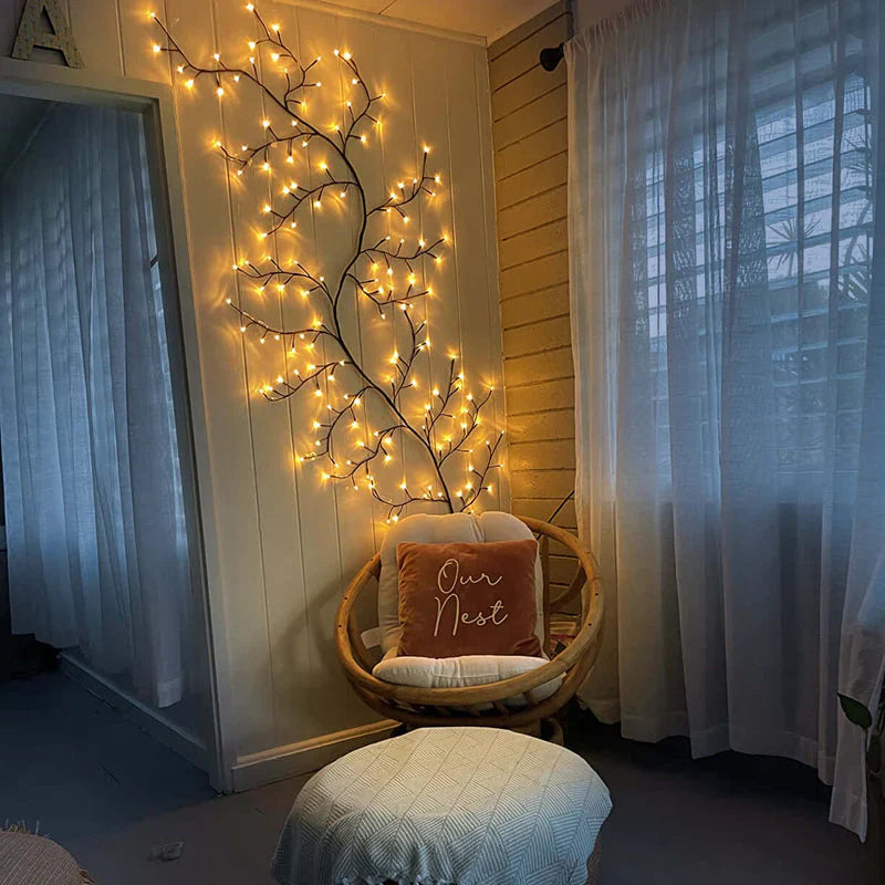 LED Wall Decoration "Branches" – Flexible Decorative Lighting for Interiors and Holidays