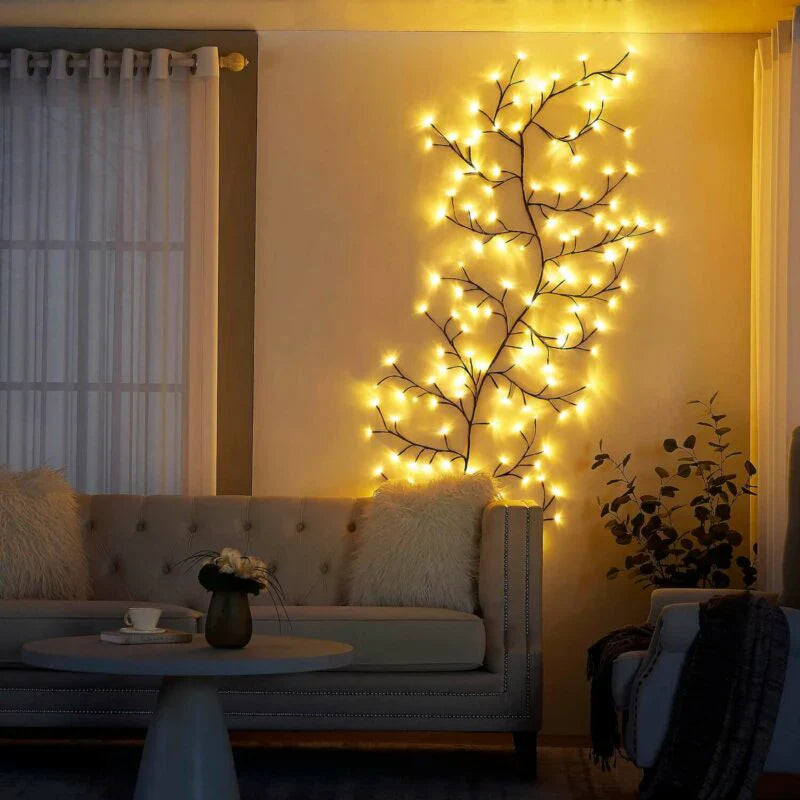 LED Wall Decoration "Branches" – Flexible Decorative Lighting for Interiors and Holidays