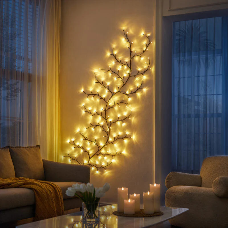 LED Wall Decoration "Branches" – Flexible Decorative Lighting for Interiors and Holidays