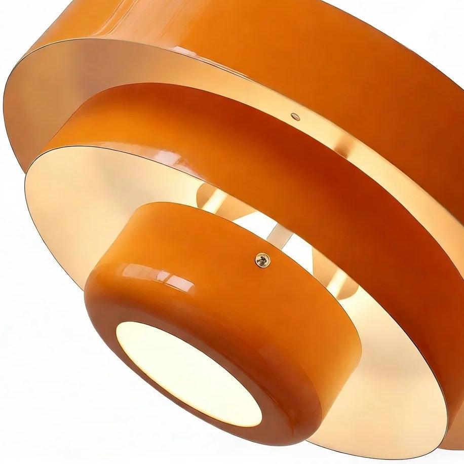 Vanesly Bauhaus Three-Tier Round Macaron Ceiling Light