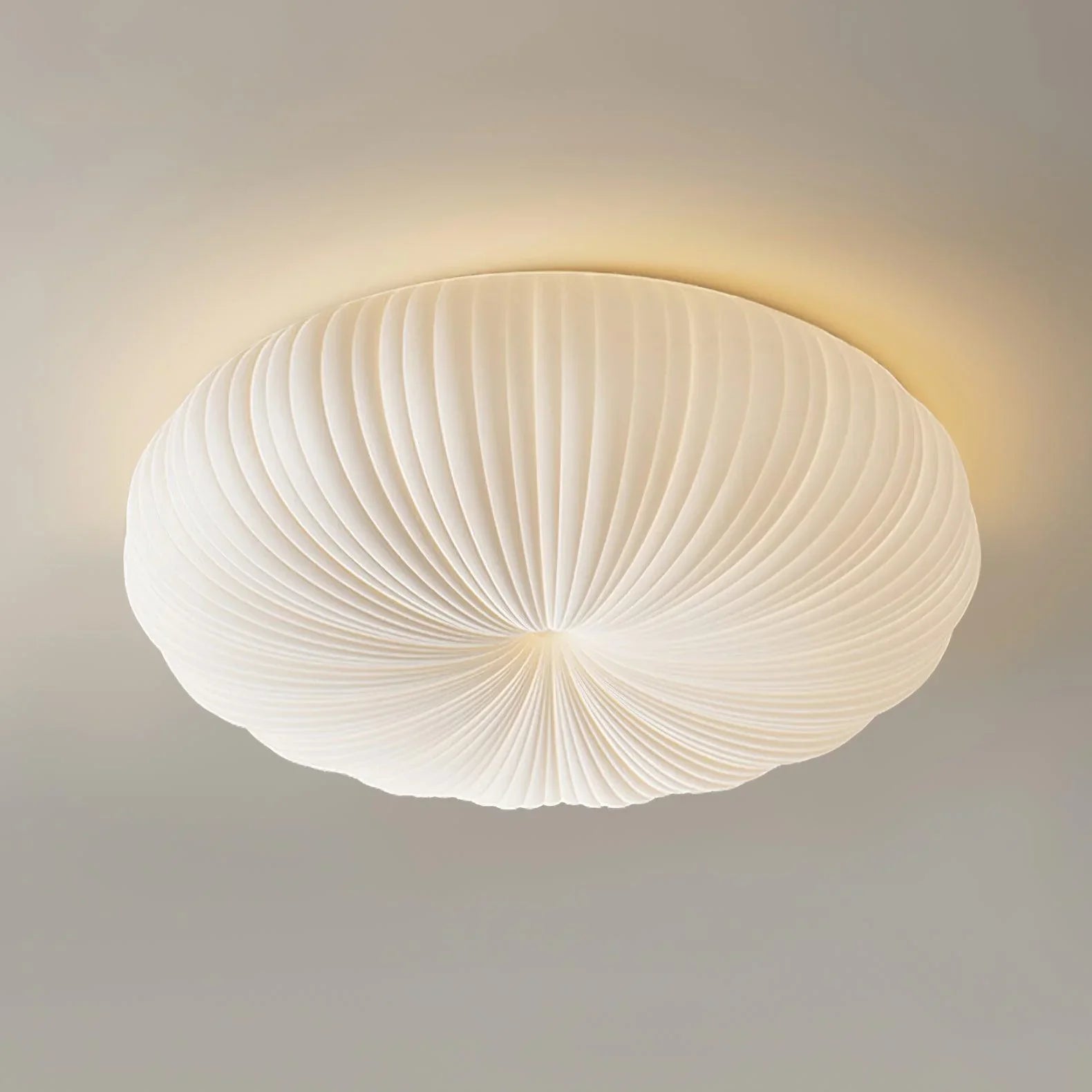 Modern Dome Ceiling Lamp – Inspired by Shell, Japandi Style