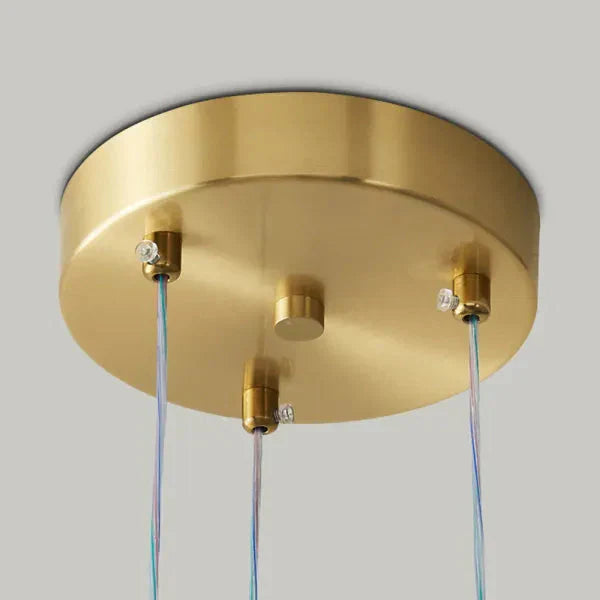 Modern LED pendant lamp – stunning necklace design with light spheres