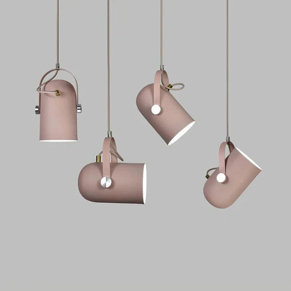 Modern Adjustable Pendant Lamp – Colorful Designer Ceiling Light