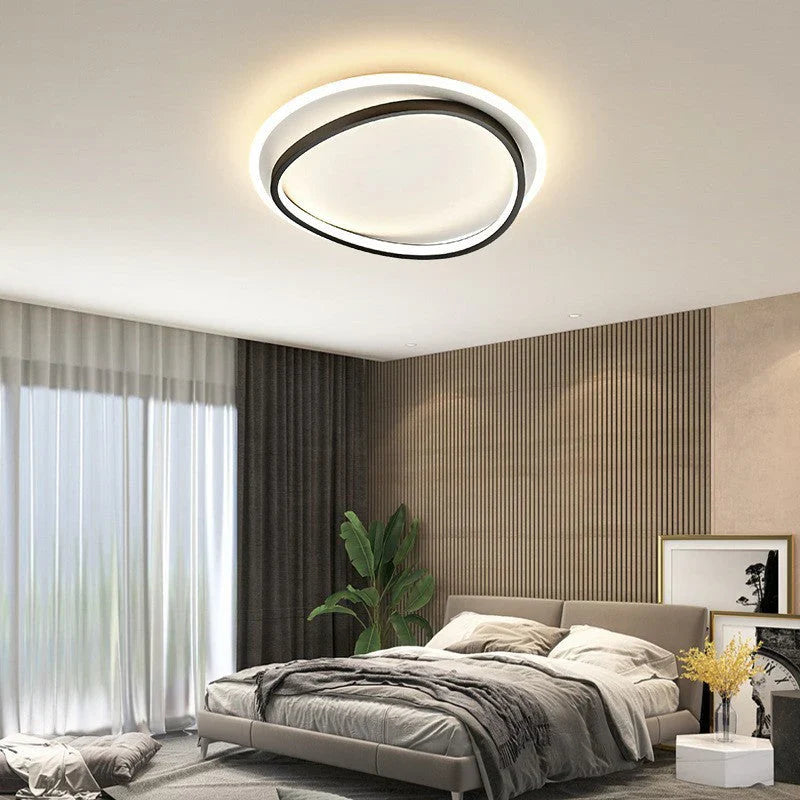 Modern LED Ceiling Lamp in Futuristic Style
