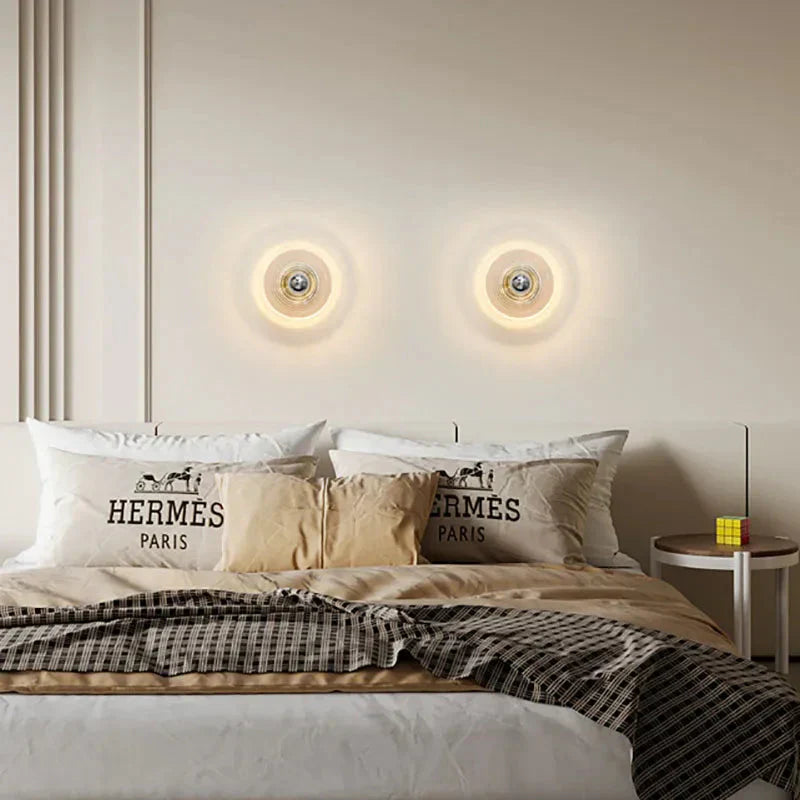 Modern Wall Lamp with Glass Shade