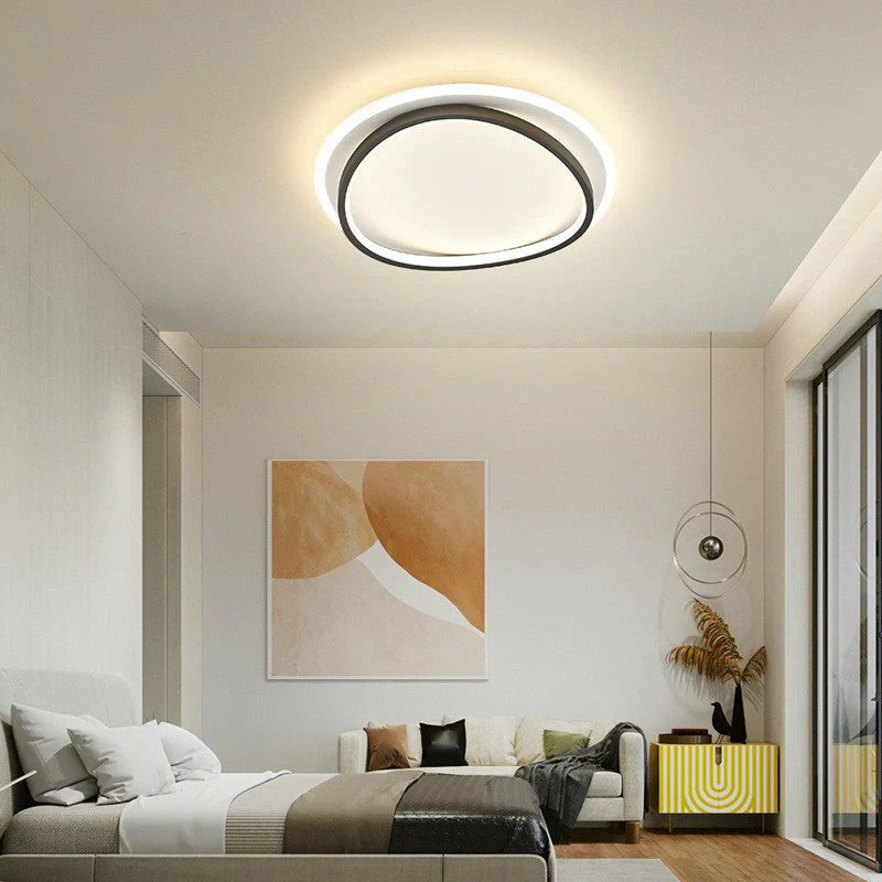 Modern LED Ceiling Lamp in Futuristic Style