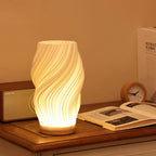 LED Table Lamp with Spiral Shape