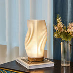 LED Table Lamp with Spiral Shape