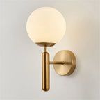 Elegant Wall Sconce Lamp with Globe Shade