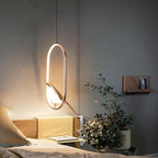 Luxury Hanging Lamp with a Golden Bird