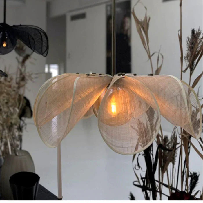 Floral Pendant Lamp – Modern Boho Design
