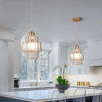 Elegant Glass Pendant Lamp Crystal – Glamour Style