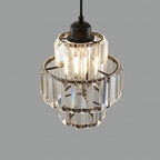 Elegant Glass Pendant Lamp Crystal – Glamour Style