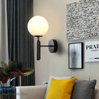 Elegant Wall Sconce Lamp with Globe Shade