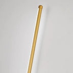 Modern LED Wall Lamp in Line Shape with Round Element – Designer Lighting