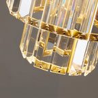 Elegant Glass Pendant Lamp Crystal – Glamour Style