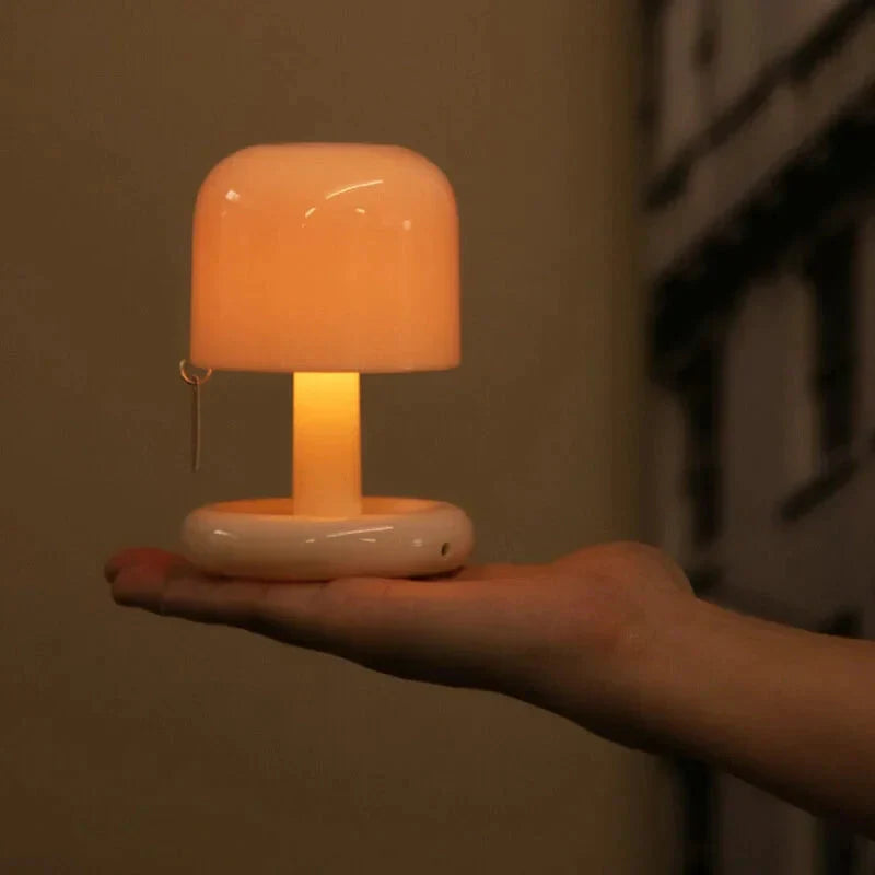 Mini LED Retro Lamp – Portable USB Table Lamp for Decoration and Ambient Lighting